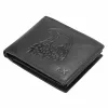 Money Kepper TCC 5600-5 RFID fekete sas fej mintás férfi bőr pénztárca 12.5 x 10 x 3 cm