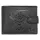 Money Kepper TCC 5600B-2 RFID fekete koponya mintás férfi bőr pénztárca 13 x 10 x 3 cm