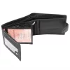 Money Kepper TCC 5600B-2 RFID fekete koponya mintás férfi bőr pénztárca 13 x 10 x 3 cm