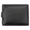 Money Kepper TCC 5600B-5 RFID fekete sas fej mintás férfi bőr pénztárca 13 x 10 x 3 cm