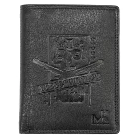   Money Kepper TCC 5601-6 RFID fekete mintás férfi bőr pénztárca 10 x 13 x 3 cm