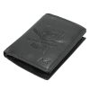 Money Kepper TCC 5601-6 RFID fekete mintás férfi bőr pénztárca 10 x 13 x 3 cm