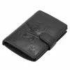 Money Kepper TCC 5601B-6 RFID fekete mintás férfi bőr pénztárca 10.5 x 13 x 3 cm