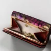 Peterson PTN 42108-MD lila női bőr pénztárca 14,5 × 9 cm