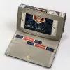 Peterson PTN 42108-ONBF szürke pillangó mintás bőr női pénztárca 12.5x8x2.5 cm