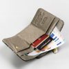 Peterson PTN 423229-ONBF szürke pillangó mintás női bőr pénztárca 9,5 × 7,5 cm