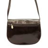 Florence 5512 barna női bőr válltáska, oldaltáska 25 x 20 x 9 cm