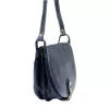 Florence 8863 M navy kék női bőr válltáska, oldaltáska 26 x 20 x 11 cm