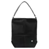 Gregorio EKO PREMIUM #111-4 fekete női rostbőr táska 30 x 33 x 16 cm