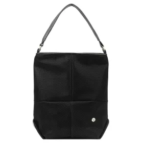   Gregorio EKO PREMIUM #111-4 fekete női rostbőr táska 30 x 33 x 16 cm