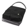 Gregorio EKO PREMIUM #111-4 fekete női rostbőr táska 30 x 33 x 16 cm