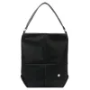 Gregorio EKO PREMIUM #111-4 fekete női rostbőr táska 30 x 33 x 16 cm