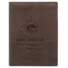 Peterson PTN N4-BE-TRAVEL barna férfi bőr pénztárca 8.5 x 11 x 2.5 cm