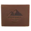 Peterson PTN N992-BE-MOUNTAIN konyak férfi bőr pénztárca 12.5 x 9.5 x 3.5 cm