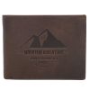 Peterson PTN N992-BE-MOUNTAIN barna férfi bőr pénztárca 12.5 x 9.5 x 3.5 cm