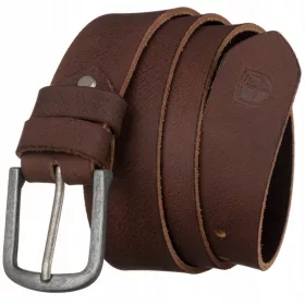 Peterson PTN PS-04 D.BROWN barna bőr öv 115 cm
