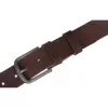 Peterson PTN PS-04 D.BROWN barna bőr öv 115 cm