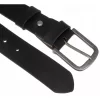 Rovicky R-PS-01 fekete férfi bőr öv  4 x 115 cm