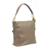 Patrizia 419-040 GOLD mogyoró női bőr válltáska, oldaltáska 24 x 20 x 13 cm