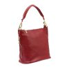 Patrizia 419-040 GOLD bordó női bőr válltáska, oldaltáska 24 x 20 x 13 cm