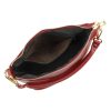 Patrizia 419-040 GOLD bordó női bőr válltáska, oldaltáska 24 x 20 x 13 cm