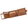 Nordee ADL01-N992L-BPull barna férfi bőr pénztárca 13 x 9.7 x 3 cm