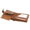 Nordee ADL01-N992L-BPull barna férfi bőr pénztárca 13 x 9.7 x 3 cm