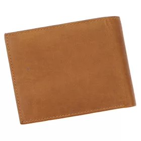   Nordee ADL01-N992-BPull barna férfi bőr pénztárca 12.5 x 9.7 x 3 cm