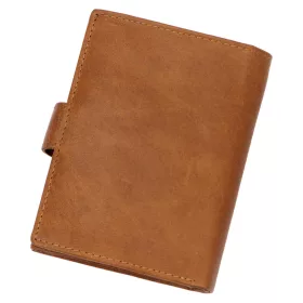   Nordee ADL01-N4L-BPull barna férfi bőr pénztárca 10.3 x 12.8 x 2.8 cm