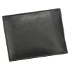 Nordee ADL02-N992-VT fekete férfi bőr pénztárca 12.5 x 9.7 x 3 cm