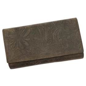   Nordee ADL04-GG-05-DES barna női bőr pénztárca 18 x 10 x 3.8 cm