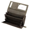 Nordee ADL04-GG-05-DES barna női bőr pénztárca 18 x 10 x 3.8 cm