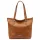 MiaMore 01-058 barna női bőr válltáska, shopper 40 x 30 x 12 cm