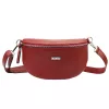 MiaMore 01-029 D bordó női bőr válltáska, oldaltáska, crossbody 23 x 16 x 7 cm