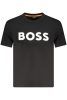 Hugo Boss férfi fekete rövid ujjú póló XL