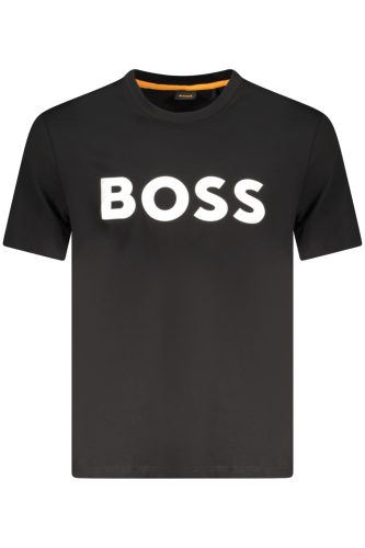 Hugo Boss férfi fekete rövid ujjú póló XL
