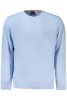 Hugo Boss azúrkék férfi pulóver S
