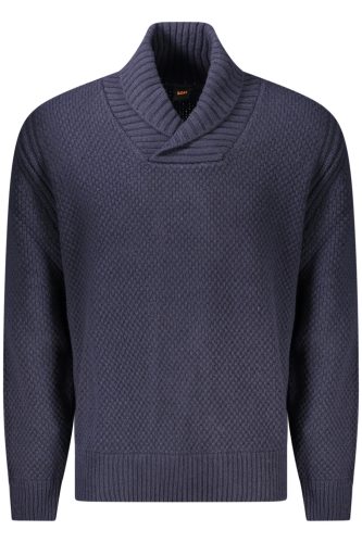 Hugo Boss kék férfi pulóver 