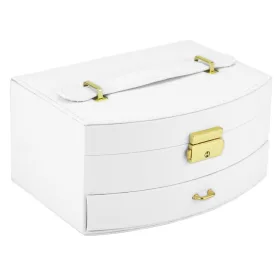   PATRIZIA BEAUTY-23003 fehér női ékszerdoboz 15 x 10 x 20 cm