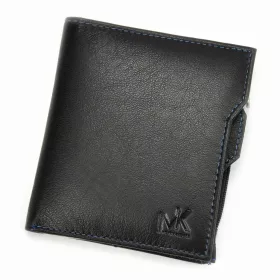   Money Kepper CC 6002 fekete férfi bőr pénztárca 10.2 x 11.5 x 2.5 cm