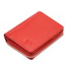 Money Kepper CN-1101 piros férfi bőr pénztárca 7.5 x 10.5 x 3 cm