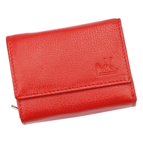 Money Kepper CN-1103 piros férfi bőr pénztárca 10.5 x 8.5 x 4.2 cm