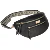 Peterson PTN NER-ALE-5 fekete női övtáska, crossbody 28 x 16 x 10 cm