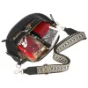 Peterson PTN NER-ALE-5 fekete női övtáska, crossbody 28 x 16 x 10 cm