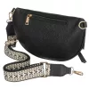 Peterson PTN NER-ALE-5 fekete női övtáska, crossbody 28 x 16 x 10 cm