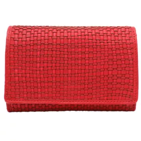   Rovicky R-615-DDW piros női bőr pénztárca 10 x 15,5 x 4 cm