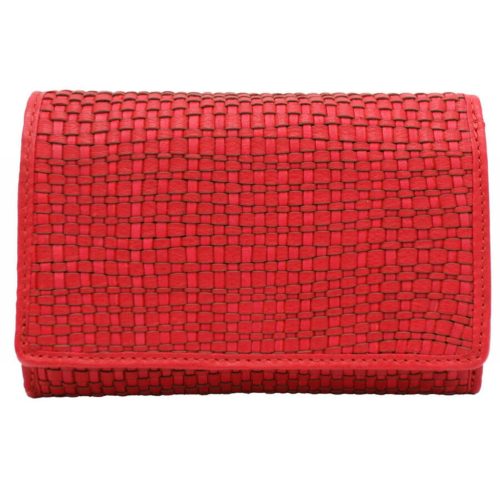 Rovicky R-615-DDW piros női bőr pénztárca 10 x 15,5 x 4 cm