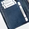 Rovicky R-613-DDW navy női bőr pénztárca 9 x 13,5 x 3 cm