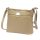 Luka 20-076 bézs női bőr válltáska, oldaltáska, crossbody 24 x 20 x 10 cm