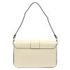 Pierre Cardin FRZ 1961 ekrü női bőr válltáska 26 x 16 x 6 cm